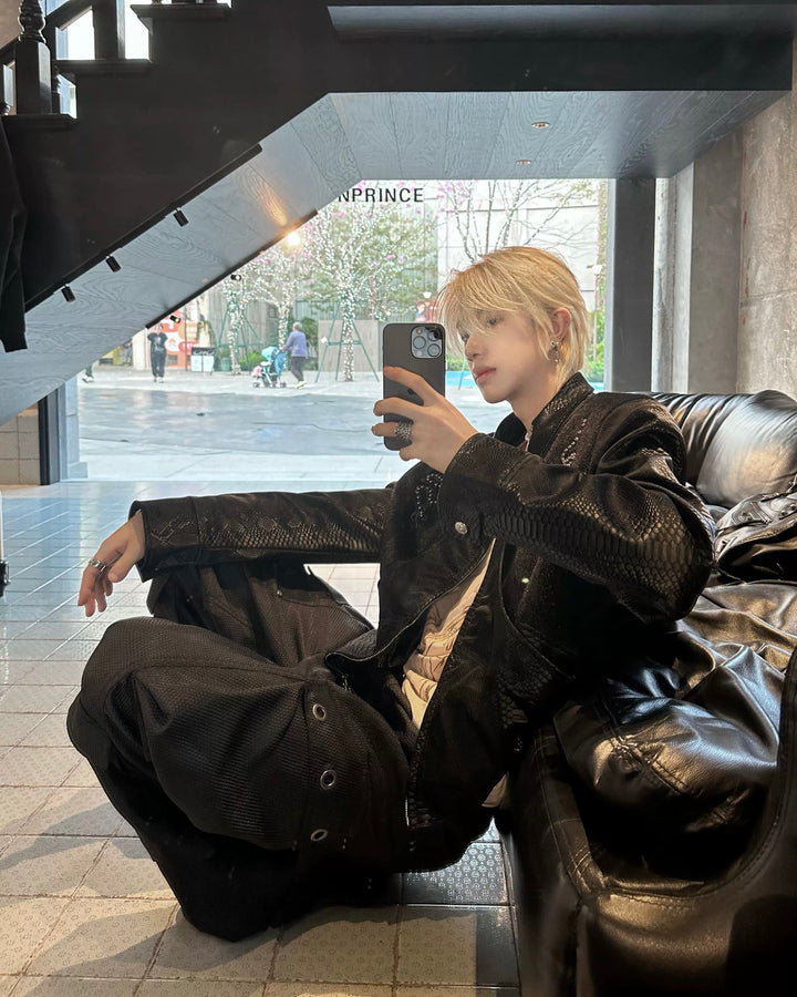 バックボーンレザージャケット Ril 5738