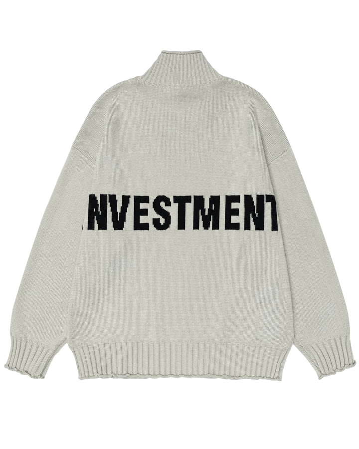 グラフィックリブジップニット Ril 6035