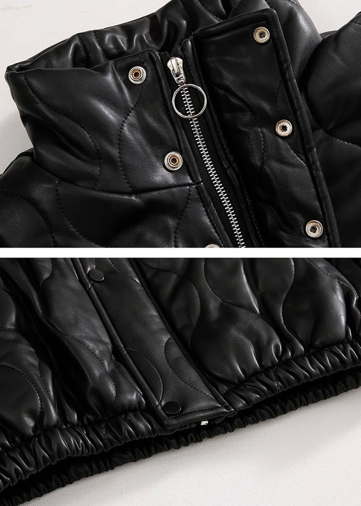 レザーキルティングジャケット Ril 5919