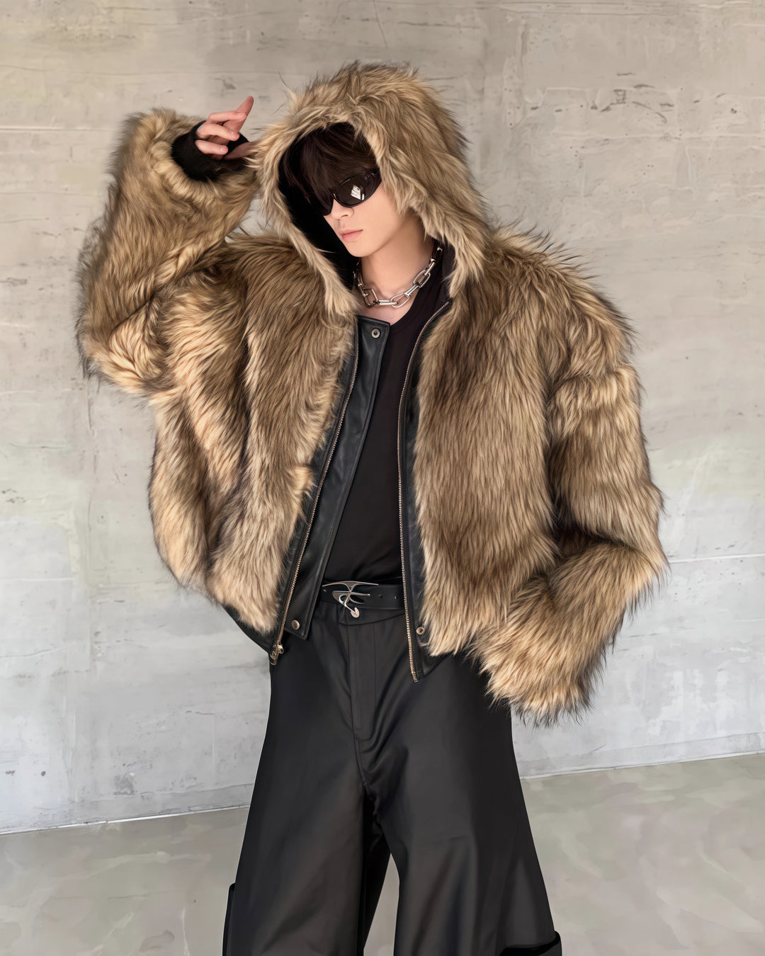 リバーシブルファーブルゾン Ril 5872