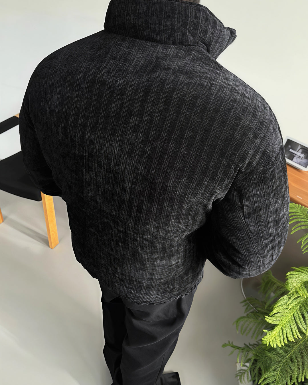 ダブルジップパディングブルゾン Ril 5921