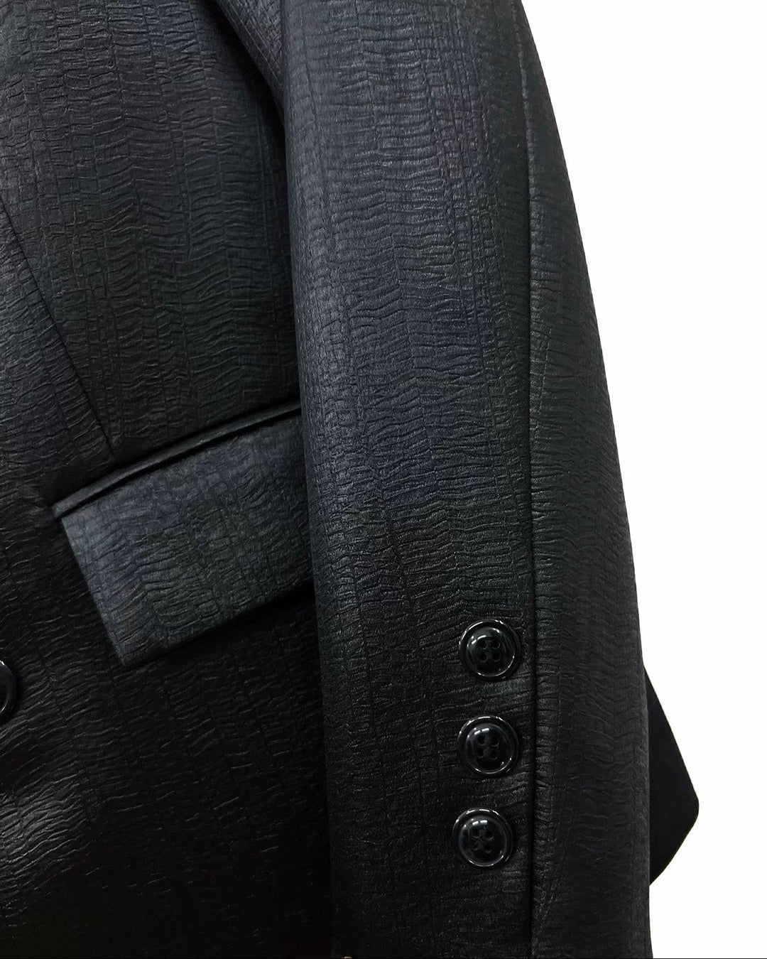 ブラックサテンジャケット Ril 5879