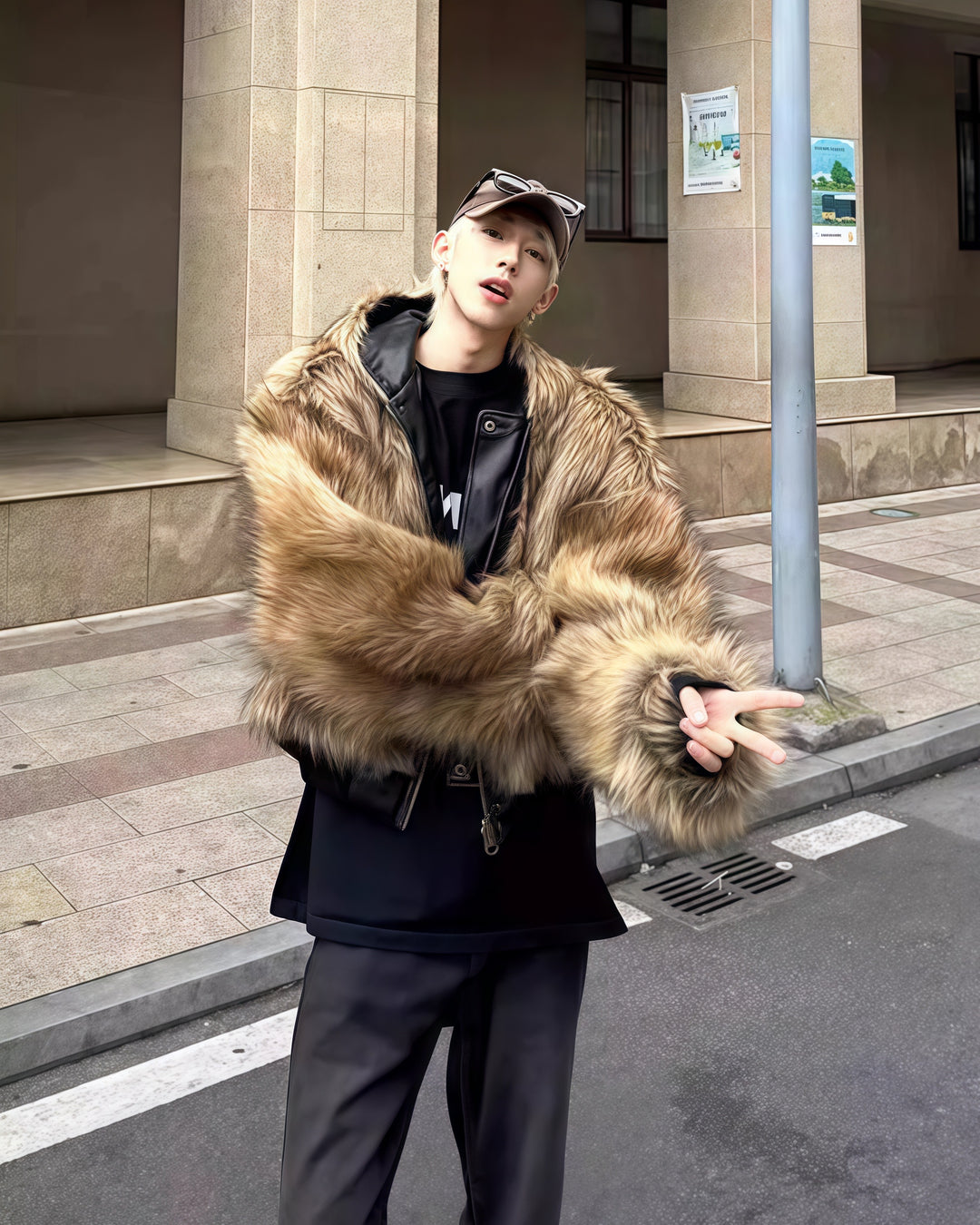 リバーシブルファーブルゾン Ril 5872