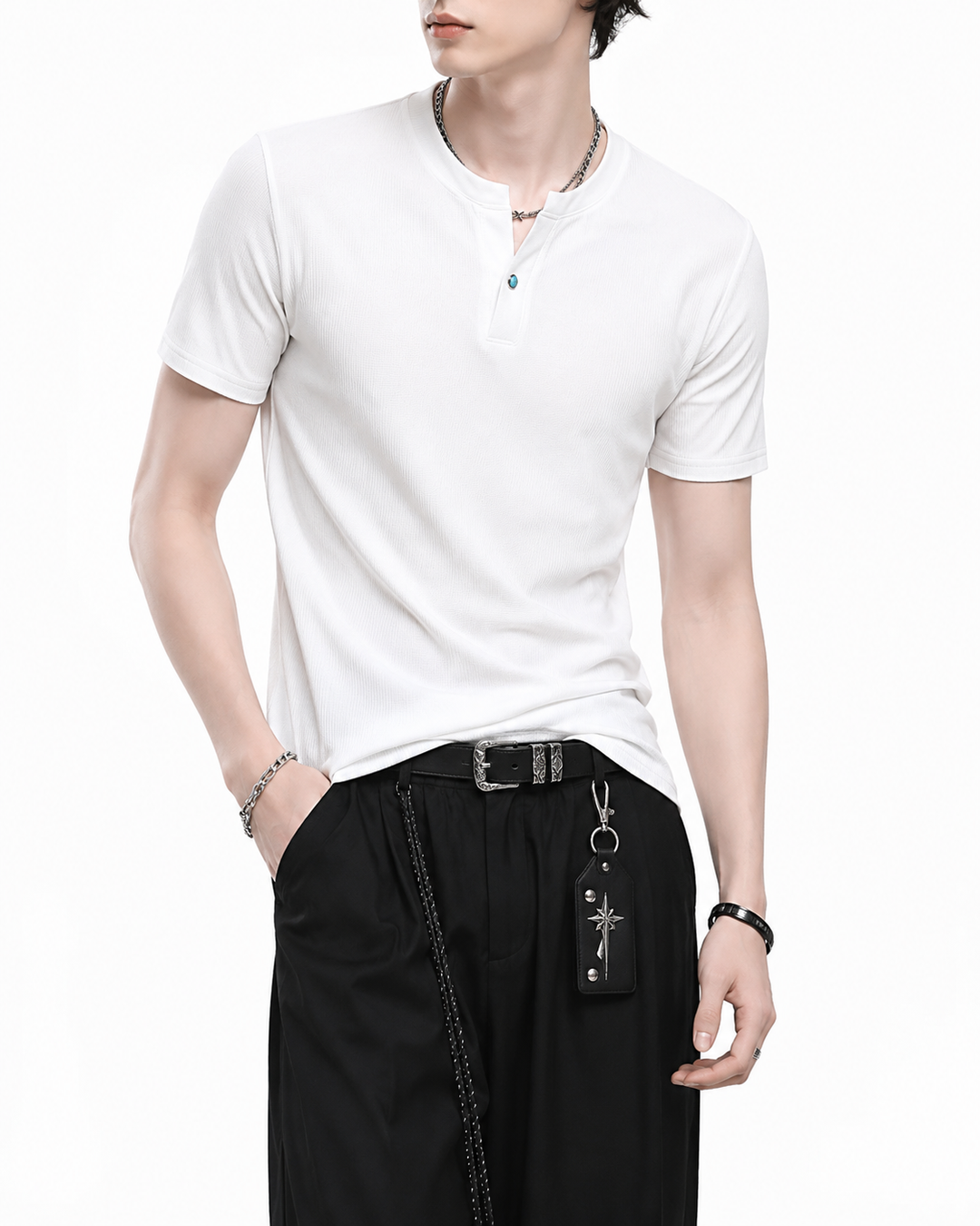 シングルストーンTシャツ Ril 6121