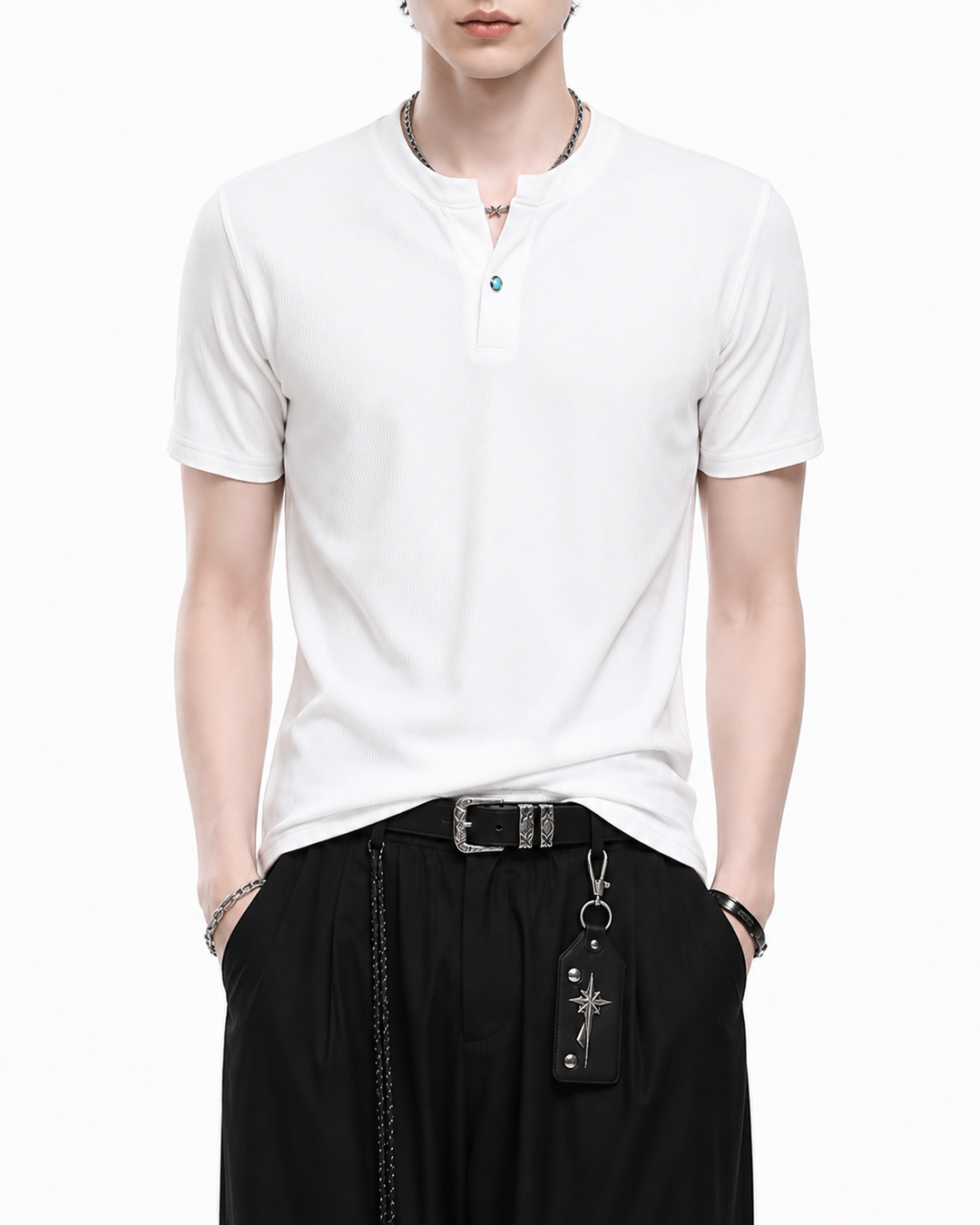 シングルストーンTシャツ Ril 6121