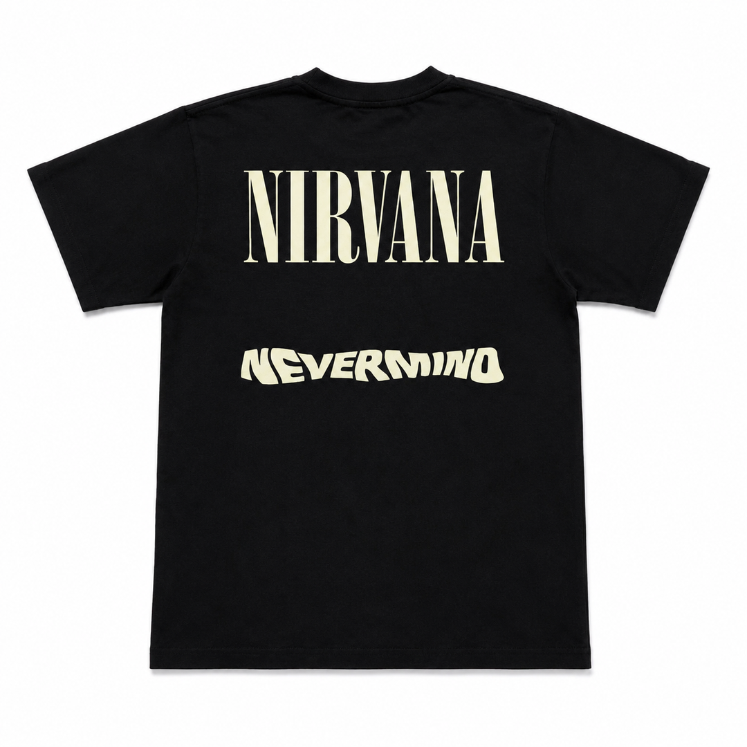 NIRVANA グラフィックTシャツ Ril 6124