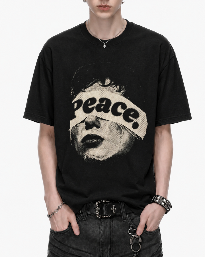 BLINDED BY PEACE Tee Ril 6161