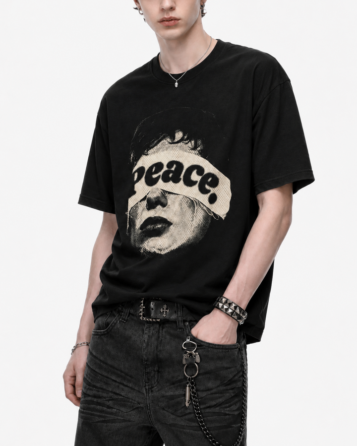 BLINDED BY PEACE Tee Ril 6161