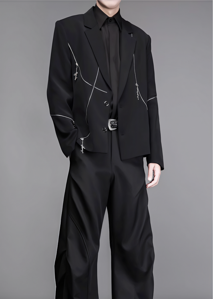 ジップディテールテーラード Ril 5985