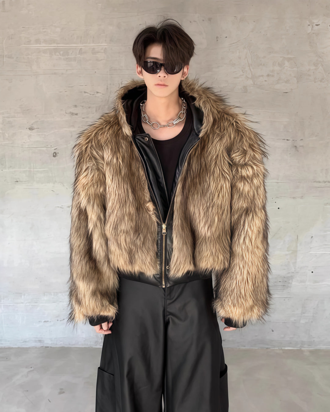 リバーシブルファーブルゾン Ril 5872