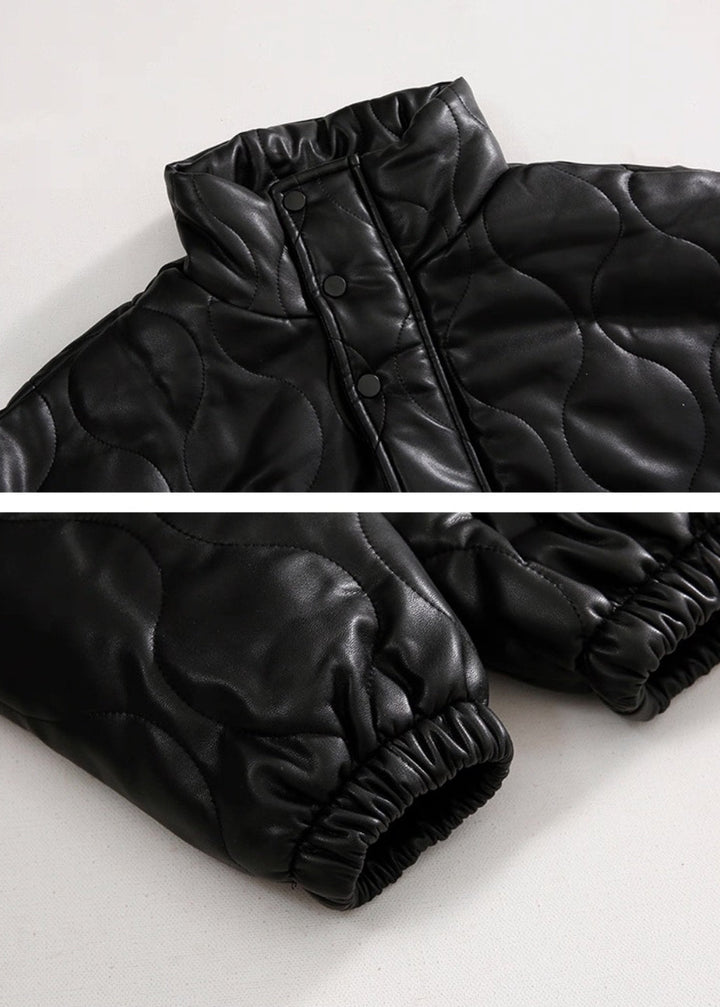 レザーキルティングジャケット Ril 5919