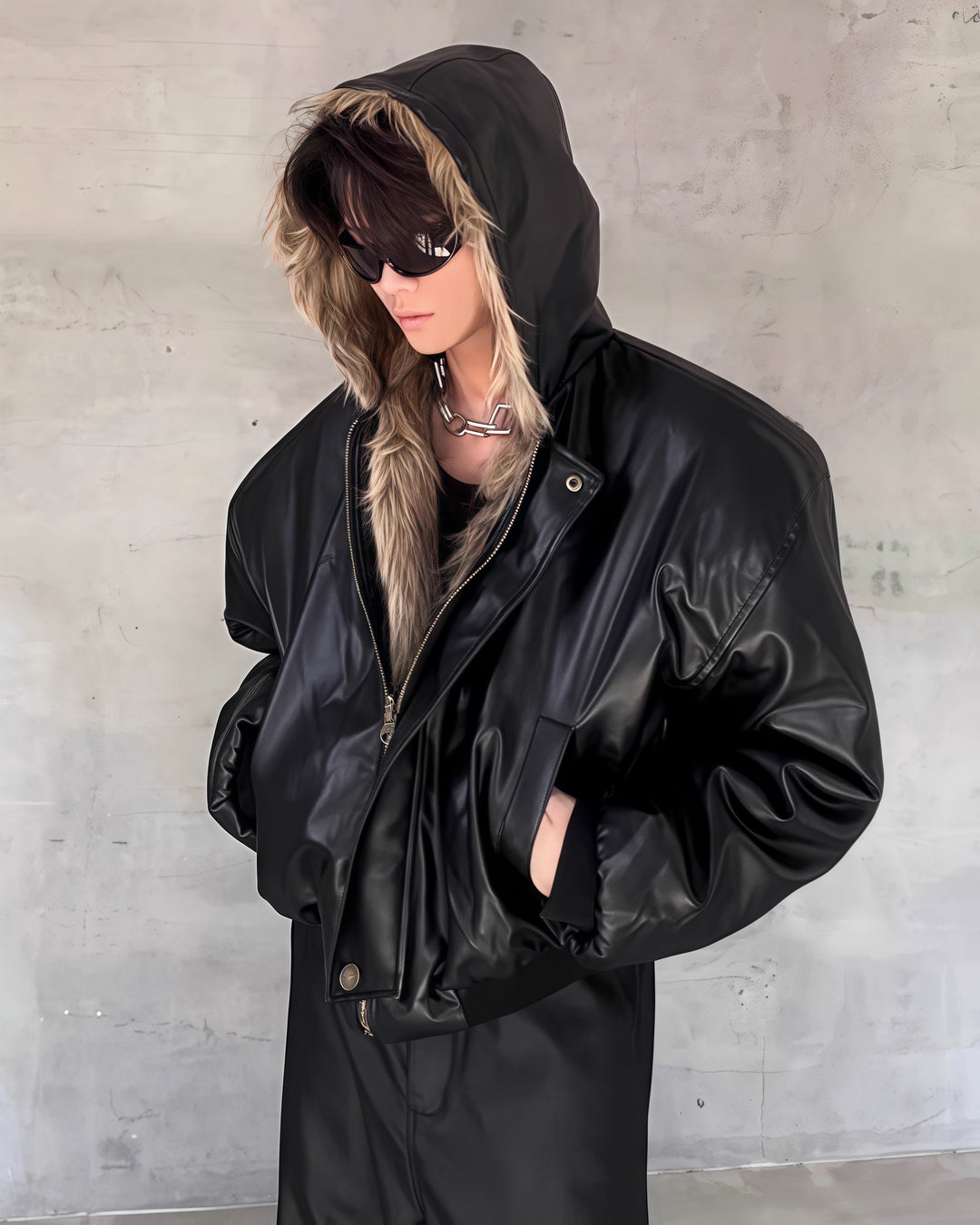 リバーシブルファーブルゾン Ril 5872