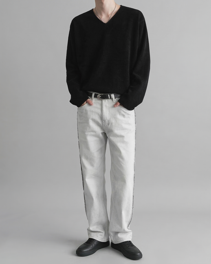 ソフトリブオーバーシルエットトップス  Ril 6031