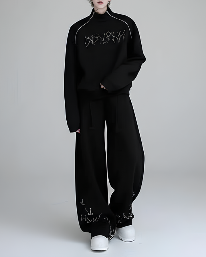 セーフティピン アートハイネックトップ Ril 5993