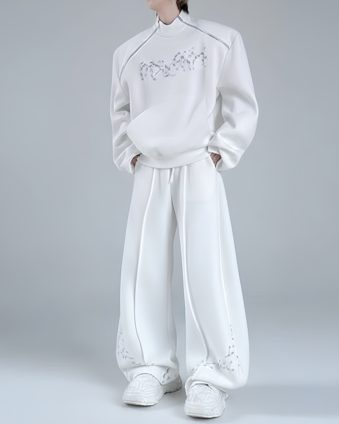 セーフティピン アートハイネックトップ Ril 5993