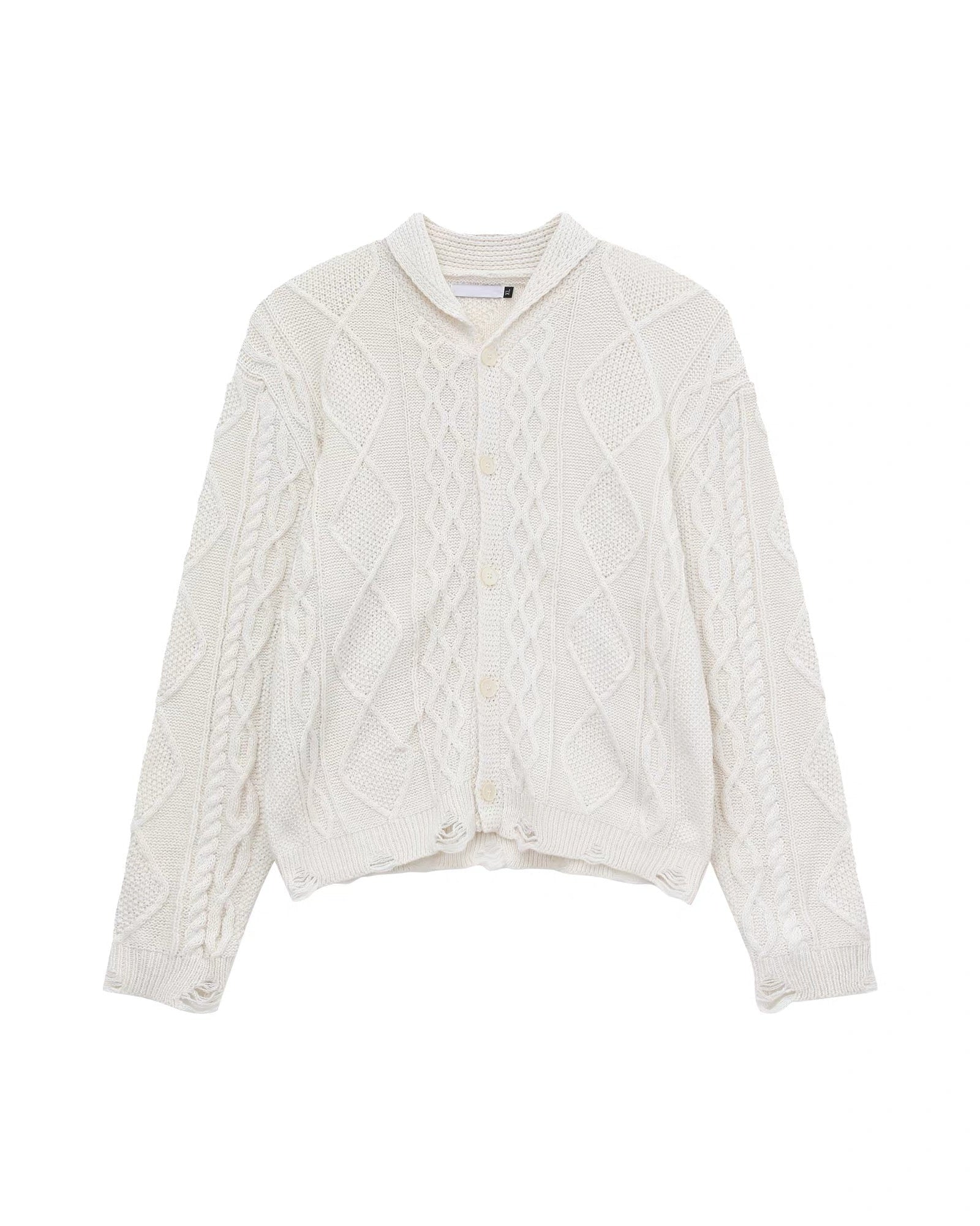 Rillfyカーディガン ケーブルニットカーディガン Ril 5840 – Rillfy