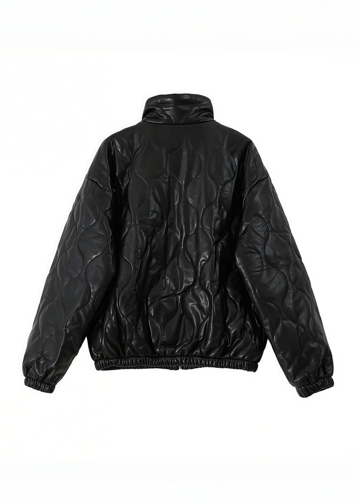 レザーキルティングジャケット Ril 5919