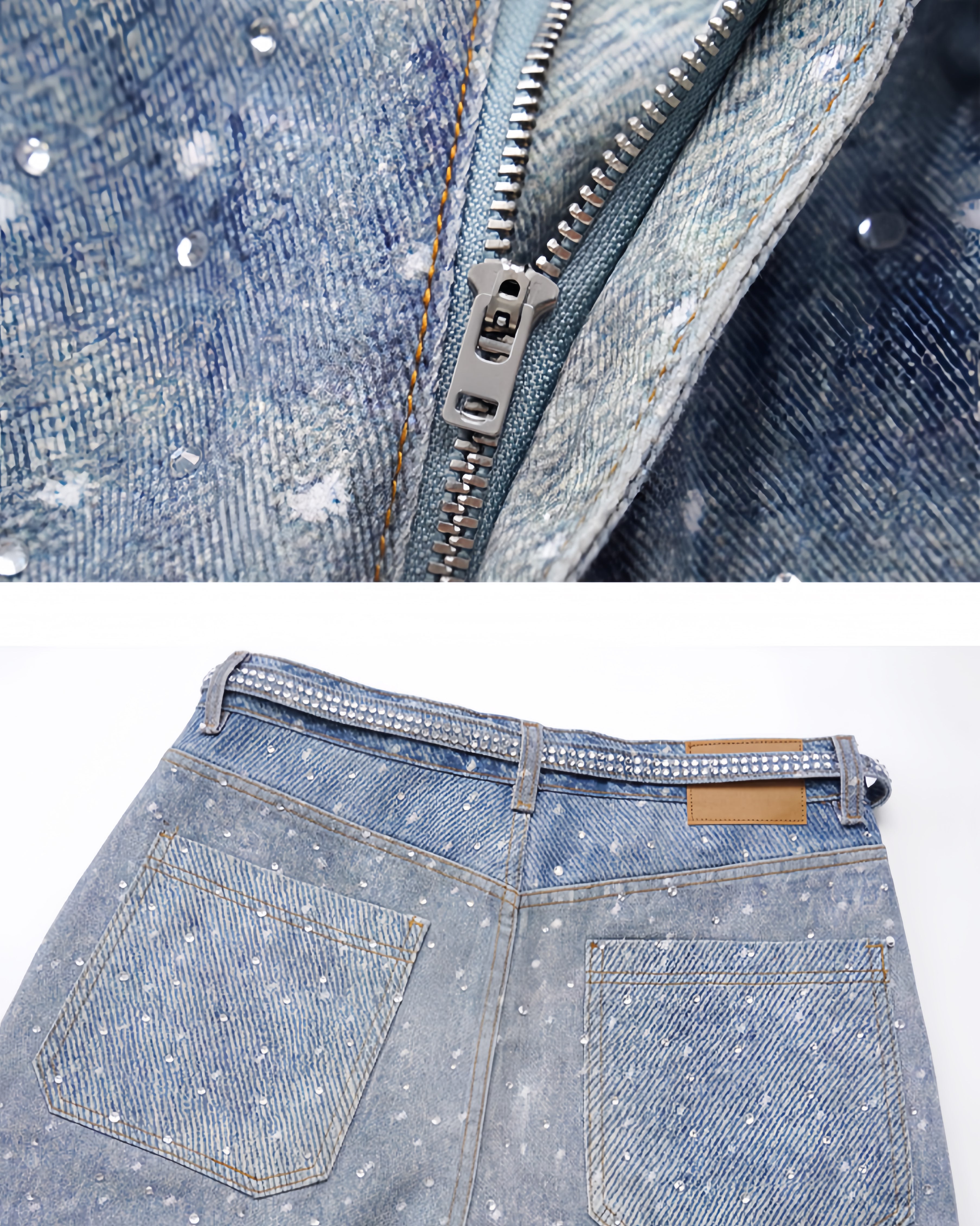 ラメコーティングデニムパンツ Ril 5760 – Rillfy ラメコーティングデニムパンツ Ril 5760 – Rillfy