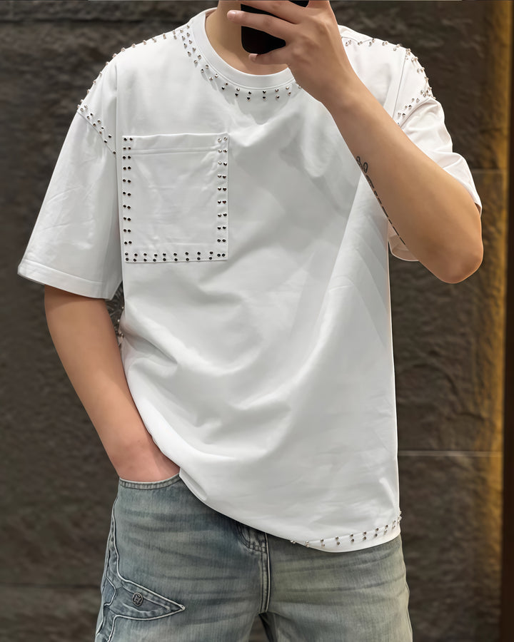 スタッズメタルＴシャツ Ril 5763