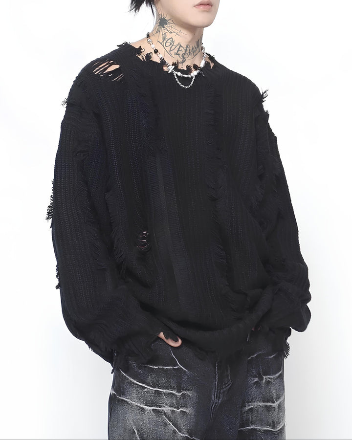 クラッシュルーズニット Ril 5900