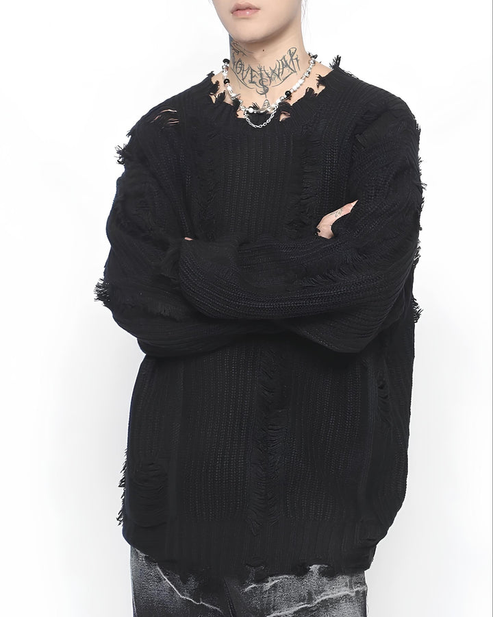 クラッシュルーズニット Ril 5900