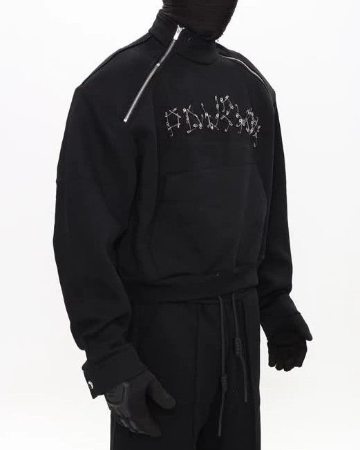 セーフティピン アートハイネックトップ Ril 5993