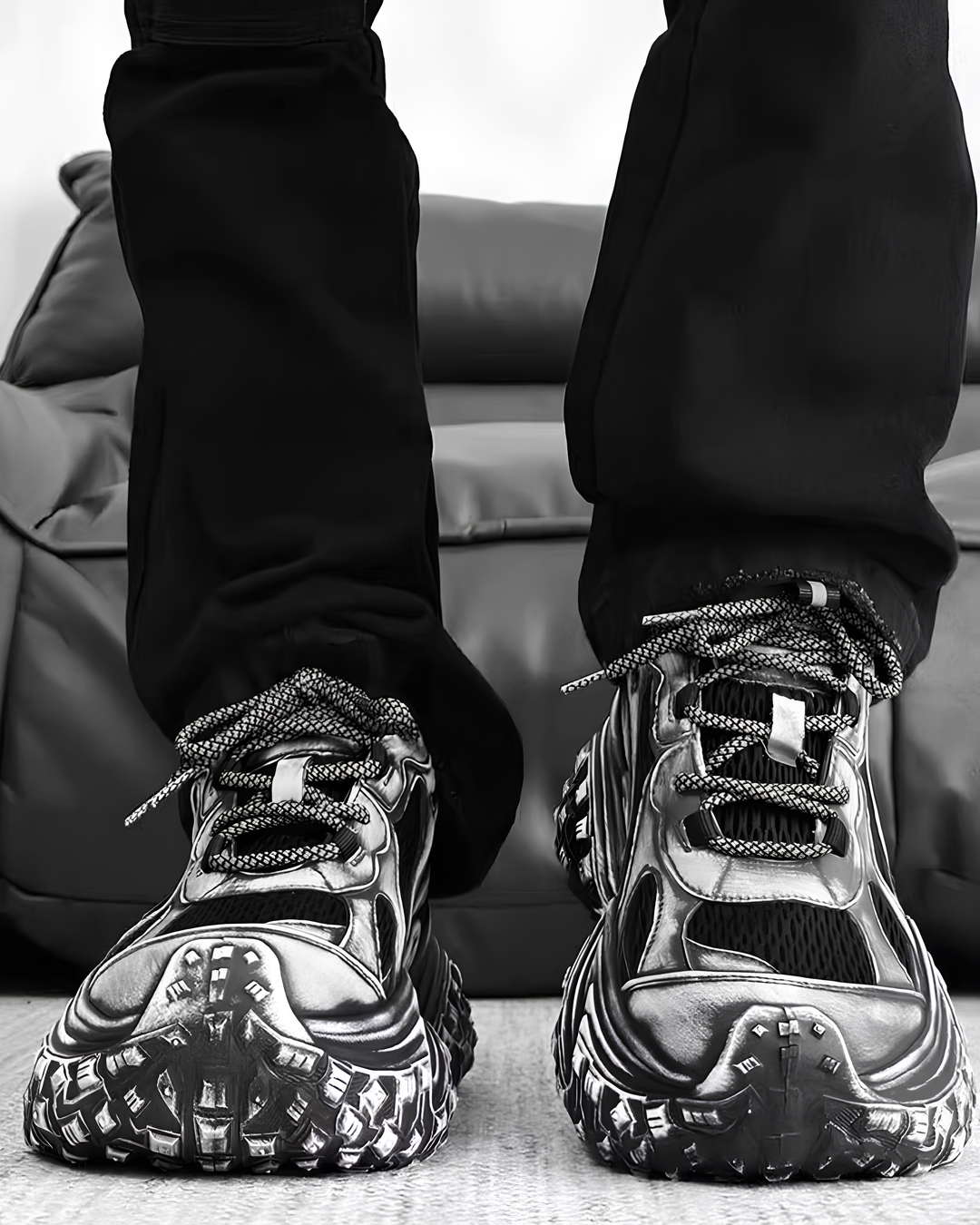 ダメージテックボリュームスニーカー Ril 5918