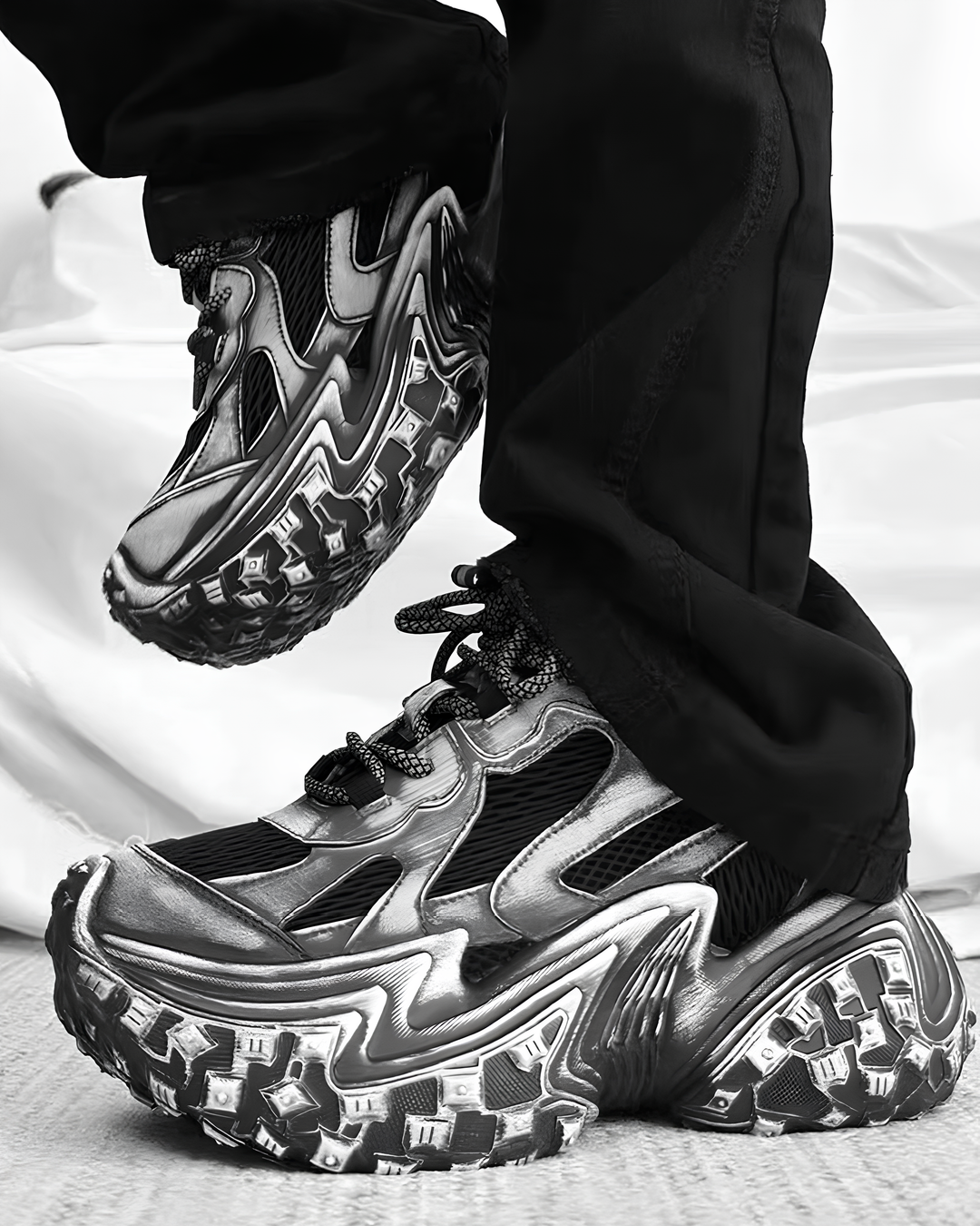 ダメージテックボリュームスニーカー Ril 5918