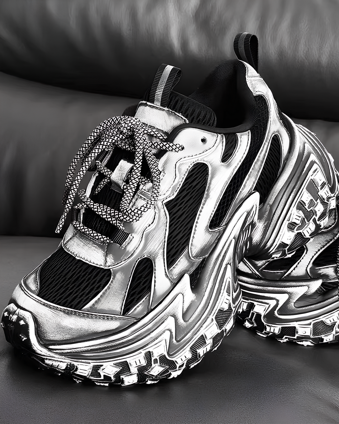 ダメージテックボリュームスニーカー Ril 5918