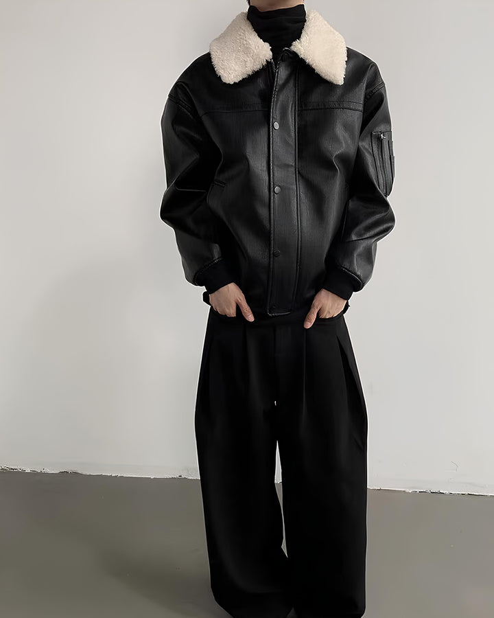 レザーファーブルゾン Ril 5998