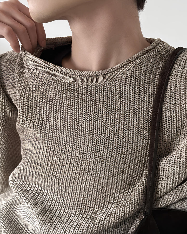 シースルーニットセーター Ril 6008