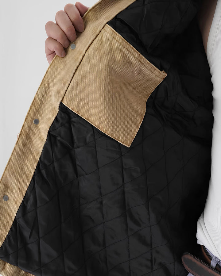 レザーカラーカバーオール Ril 6014