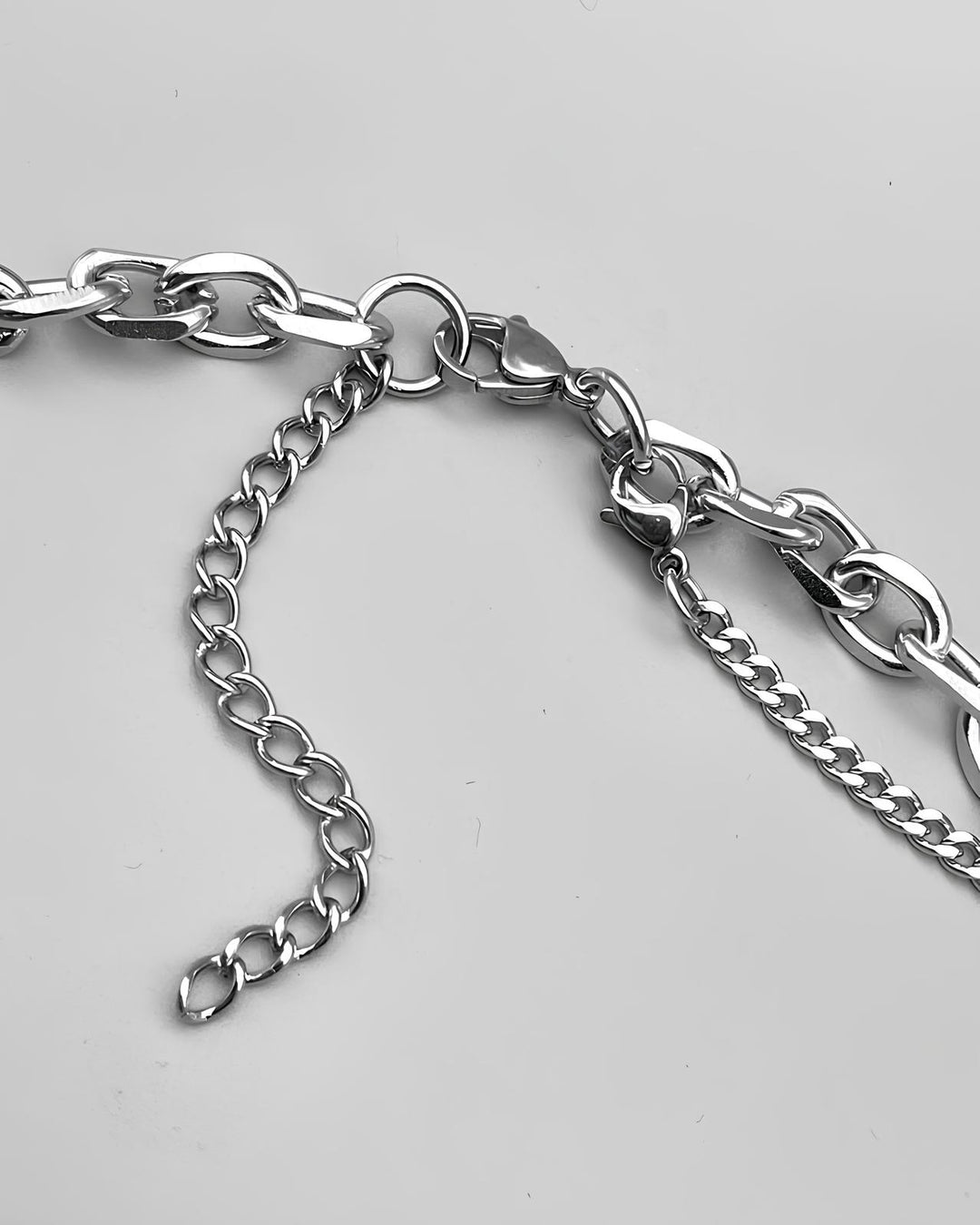 レイヤードパールチェーンネックレス Ril 5968