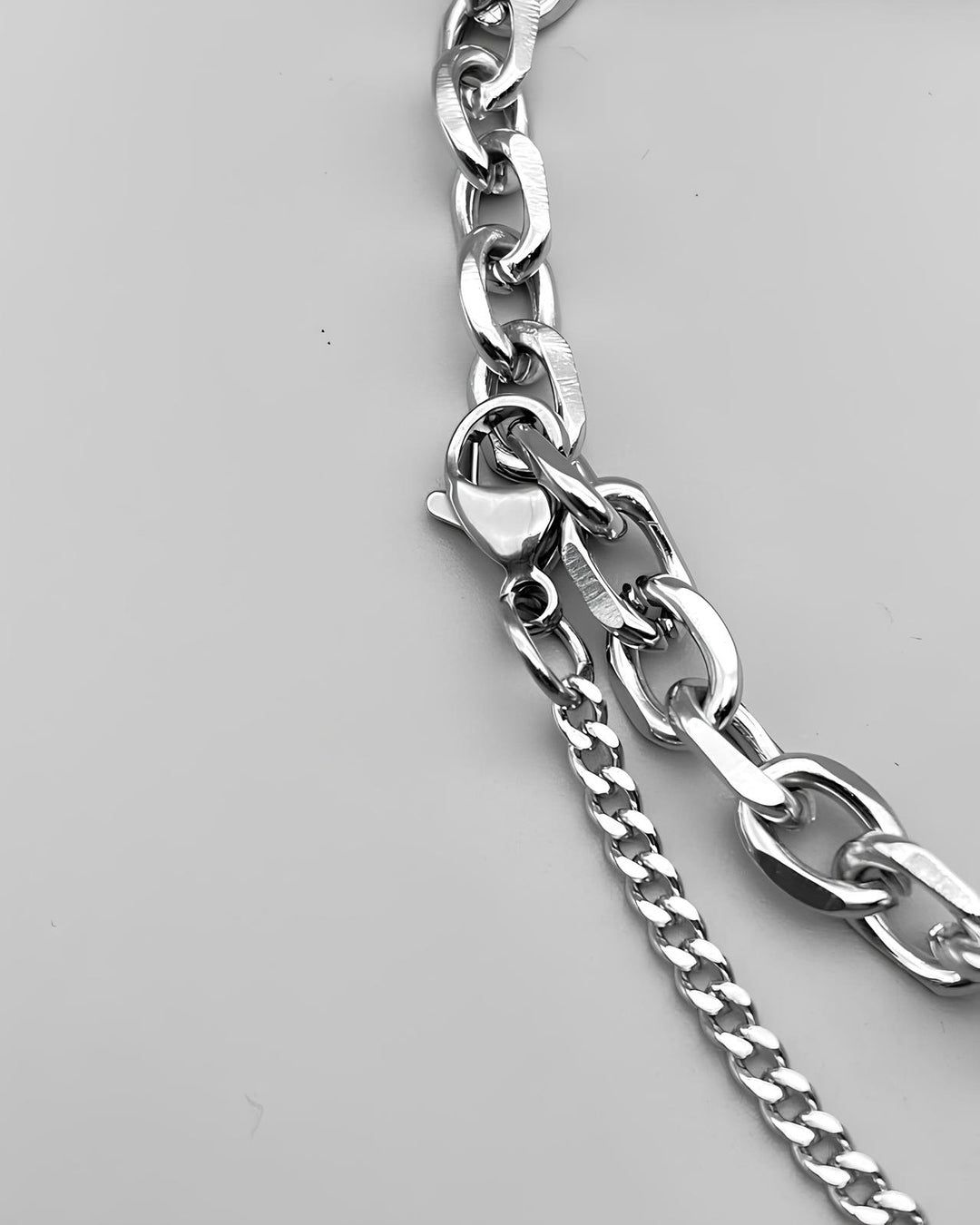 レイヤードパールチェーンネックレス Ril 5968