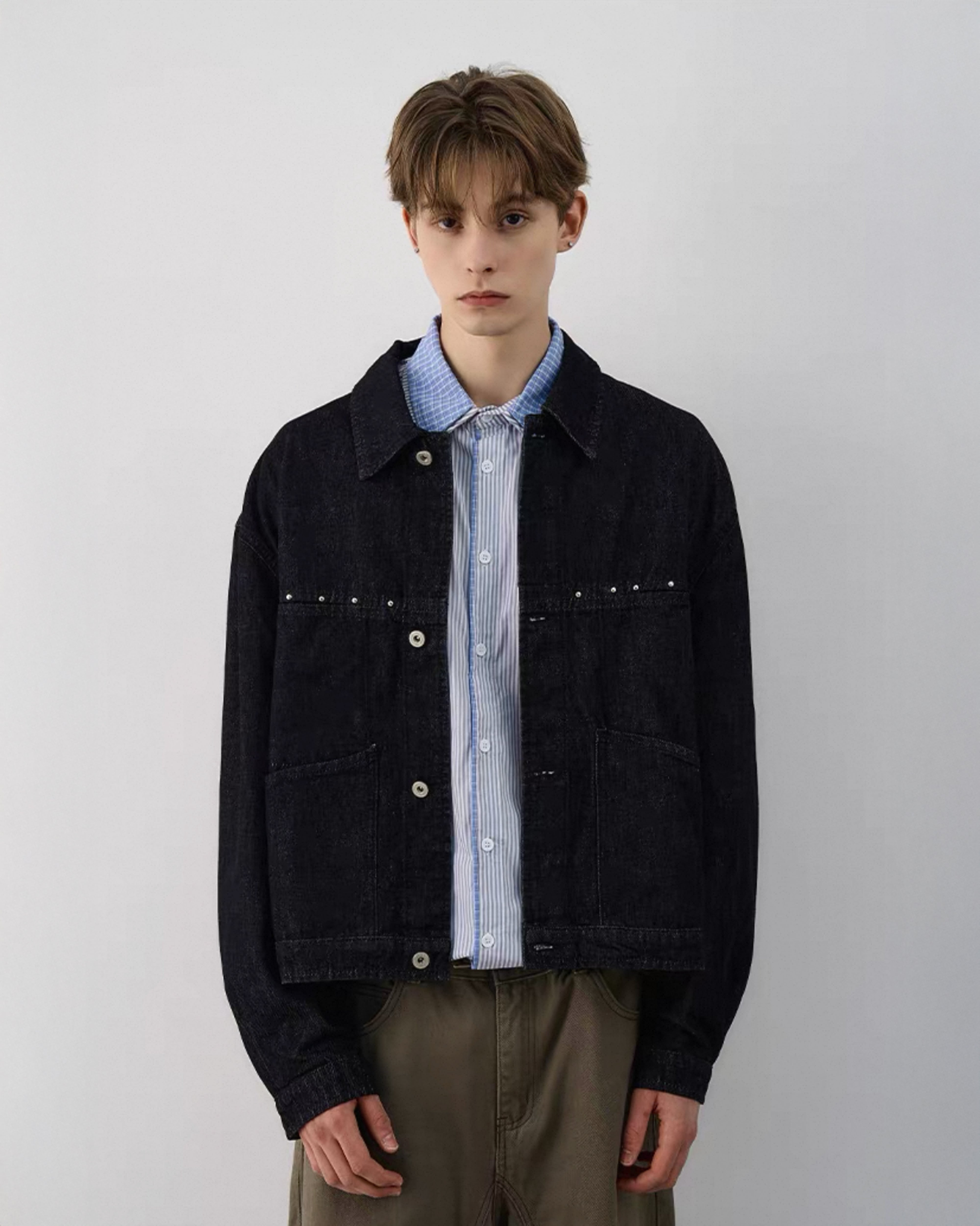 【未使用 定価14万】2025年購入ルメール デニム トラッカージャケット 46 未使用 定価14万】2025年購入ルメール デニム トラッカージャケット 46