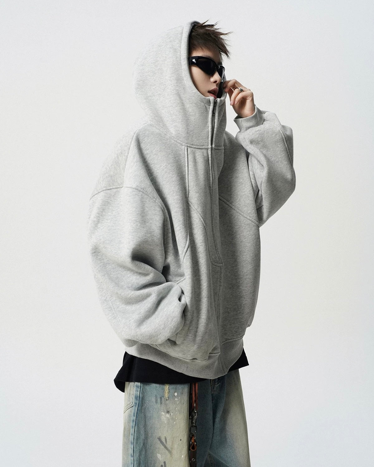 ハイネックジップアップパーカー Ril 5853 – Rillfy