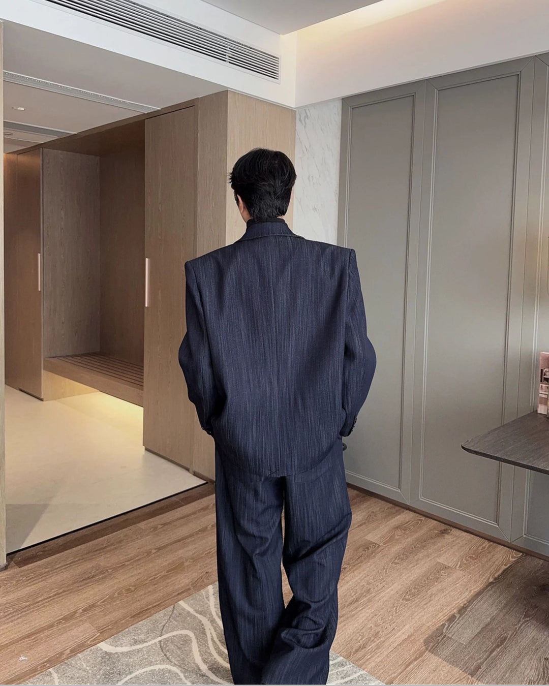 ネイビートーンセットアップ Ril  5878