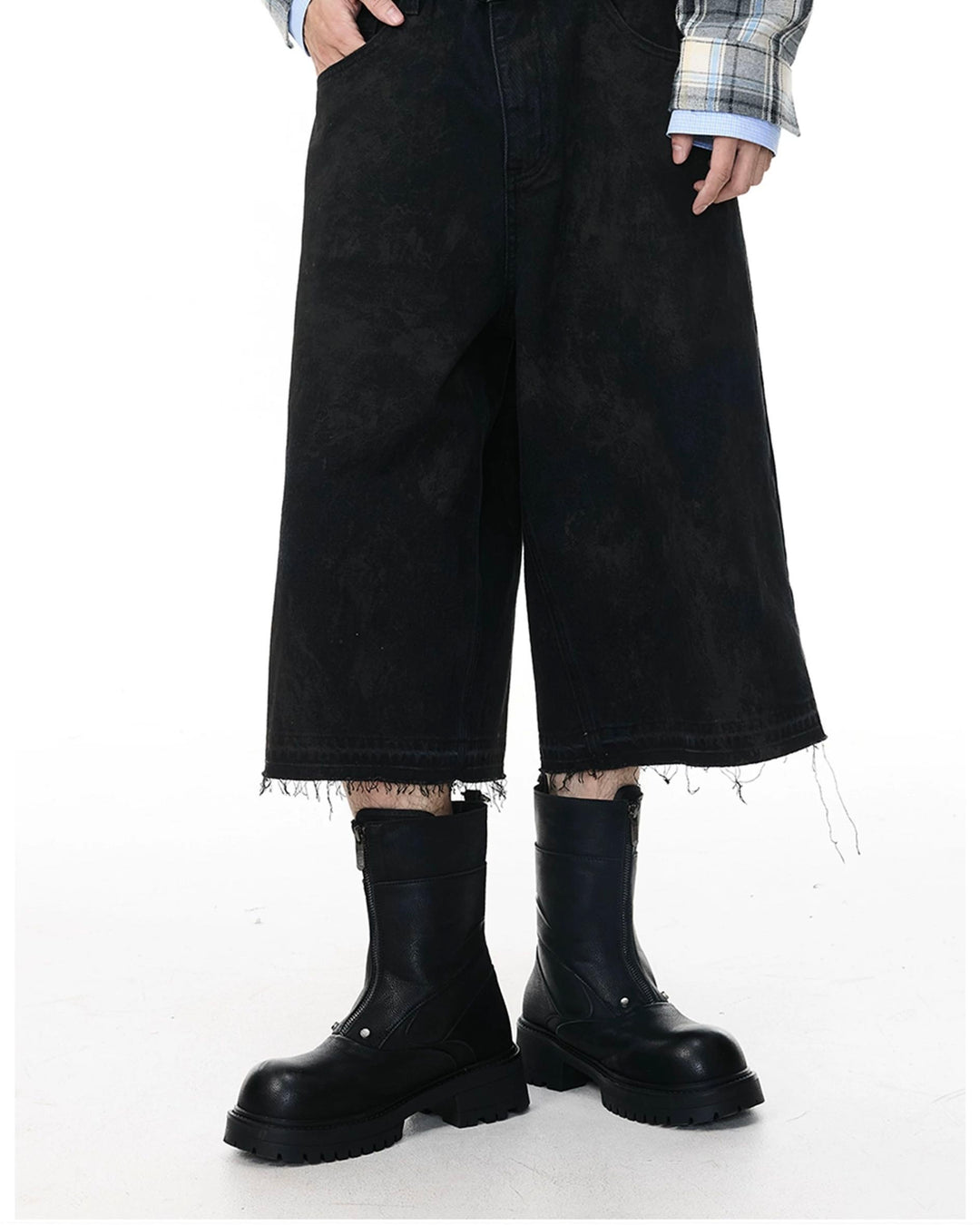 フロントジップボリュームソールブーツ Ril 5887