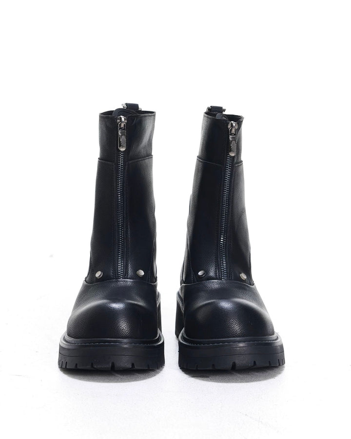 フロントジップボリュームソールブーツ Ril 5887