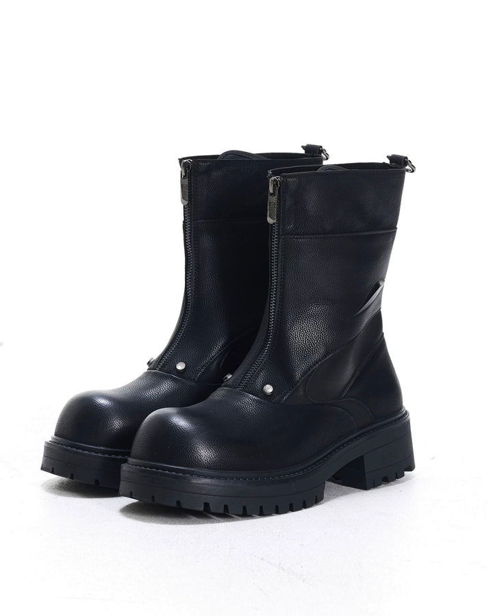 フロントジップボリュームソールブーツ Ril 5887