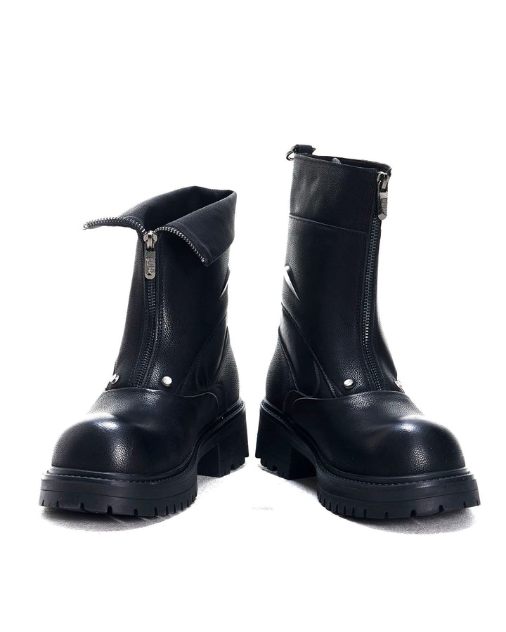 フロントジップボリュームソールブーツ Ril 5887
