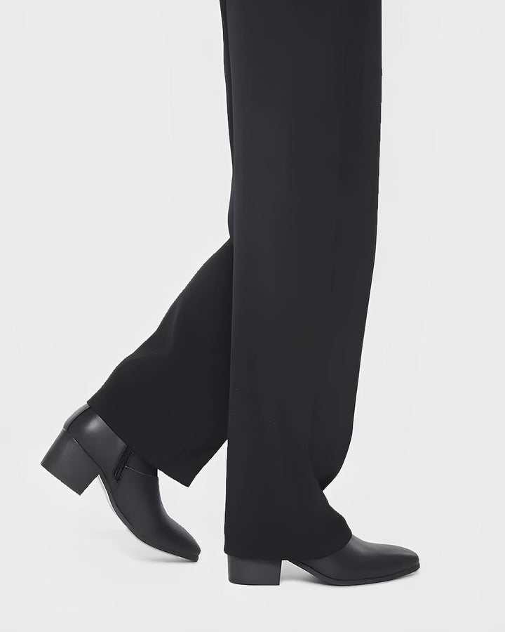 スリムシルエットミニマルショートブーツ Ril 5894