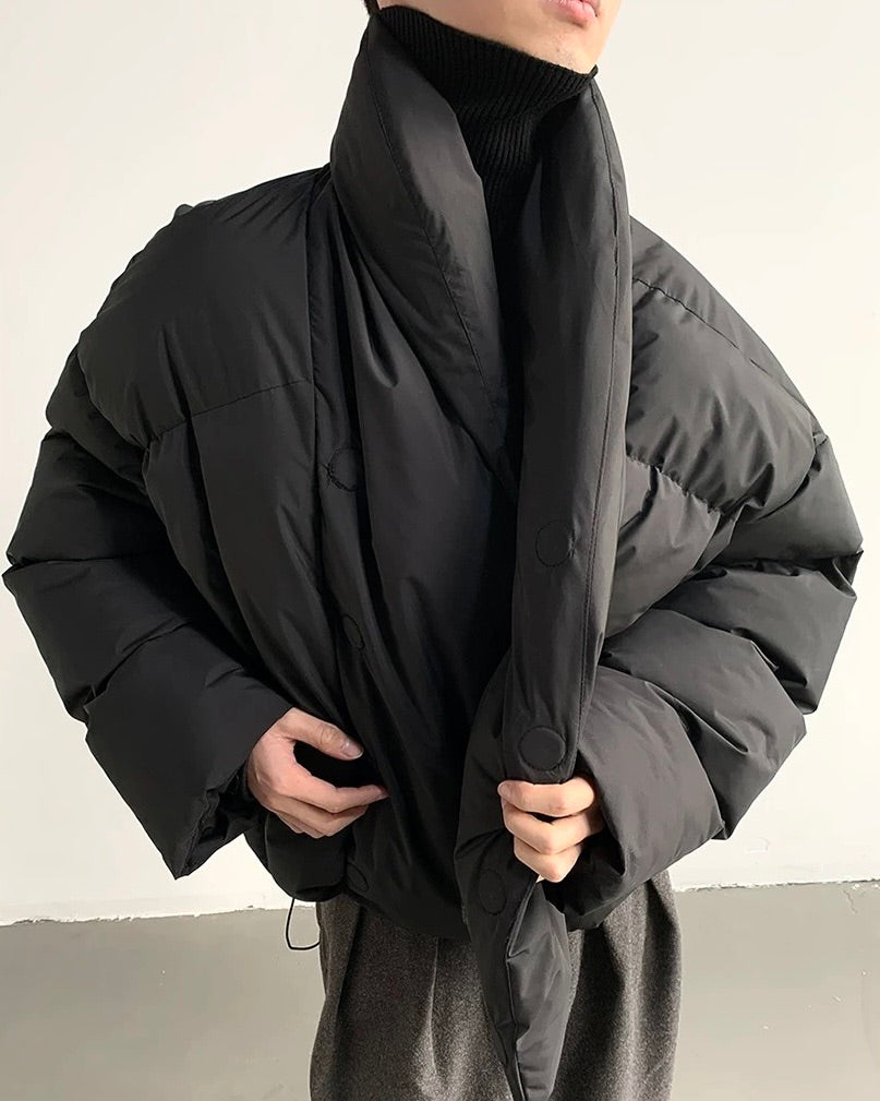 ショールカラーダウンジャケット Ril 5863