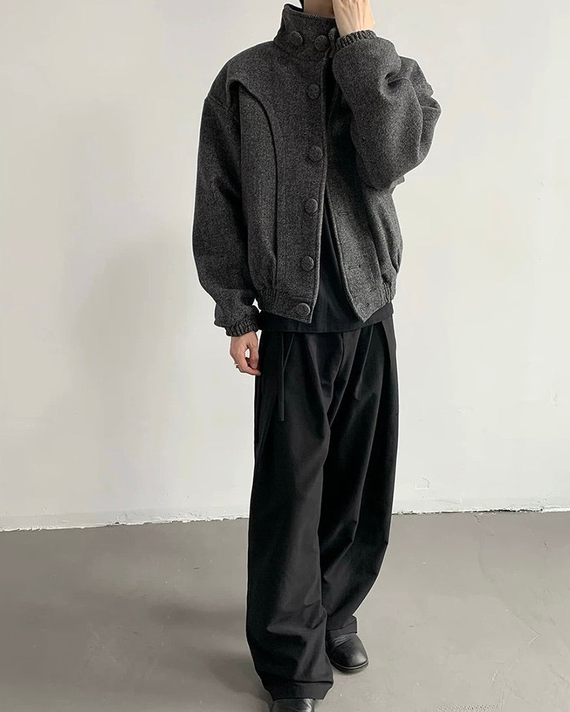 レイヤードエッジブルゾン Ril 5864