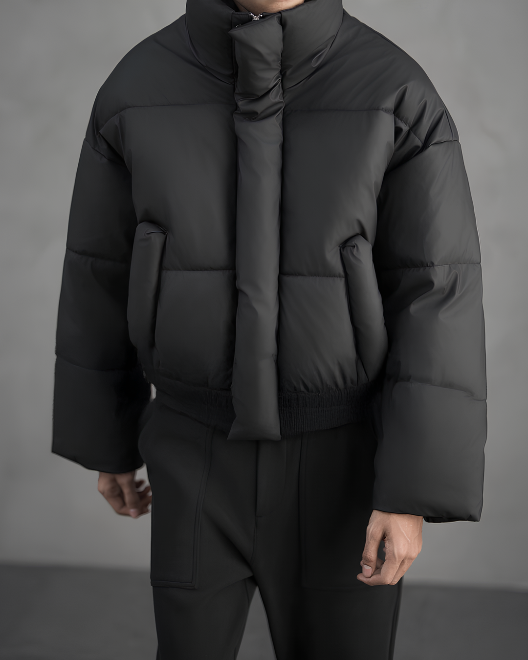 クロップドパデッドジャケット Ril 5909