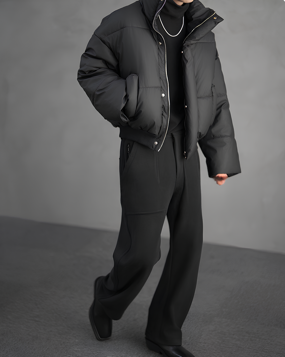 クロップドパデッドジャケット Ril 5909