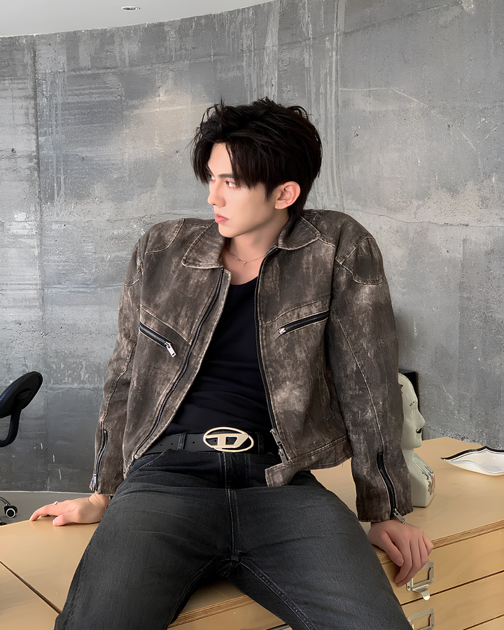 クロップドトラッカージャケット Ril 5912