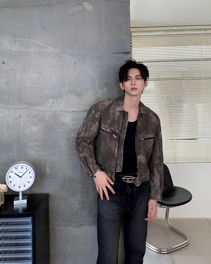 クロップドトラッカージャケット Ril 5912