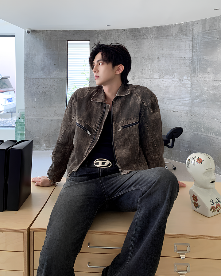 クロップドトラッカージャケット Ril 5912