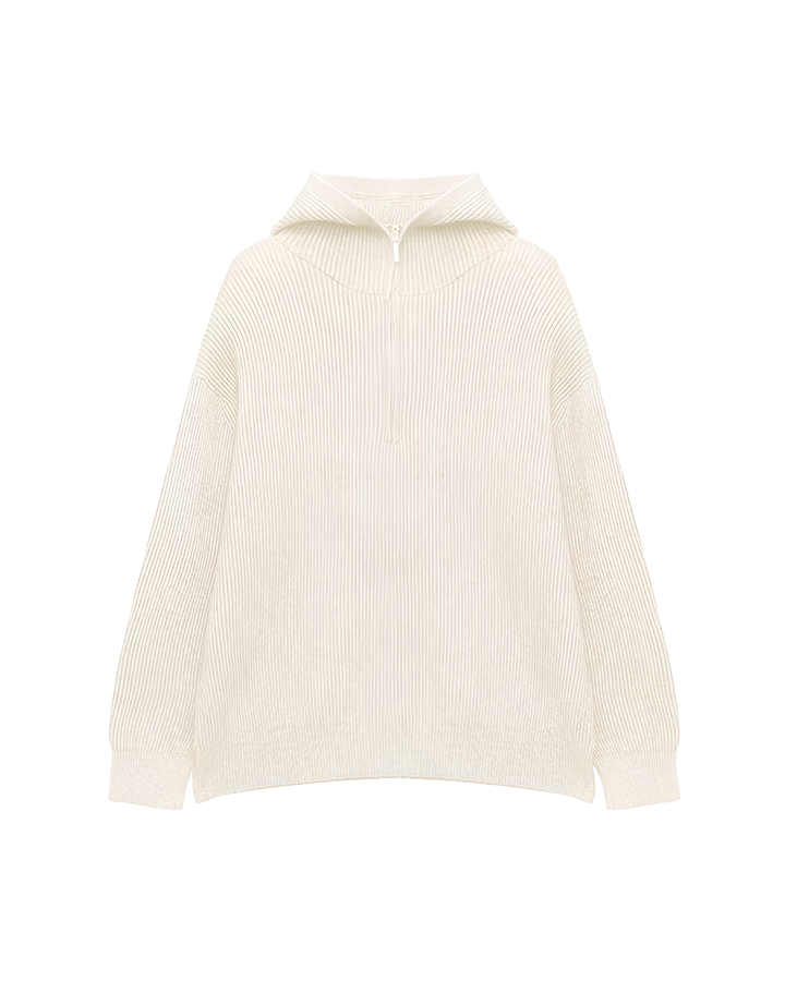 ハーフジップニットパーカー Ril 5903